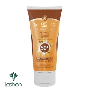 كرم ضدآفتاب فاقد چربی SPF50 سان سیف