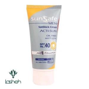 کرم ضدآفتاب آقایان SPF40 سان سیف