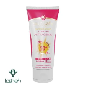 کرم ضدآفتاب و ضدچروک SPF50 سان سیف