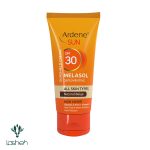 کرم ضدآفتاب ضدلک رنگی ملاسول SPF30 آردن سان